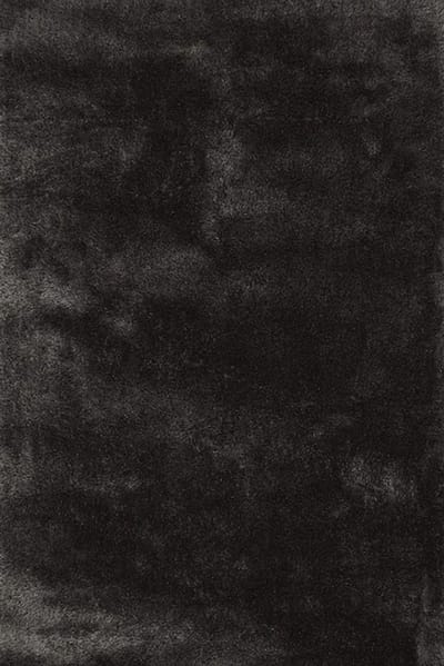 DÉJA Living Vloerkleed 80x150cm - Hoogpolig Donkergrijs Stof - Lavar Mix