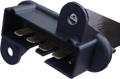 Verwarming Motor Weerstand - Ventilator Weerstand - Auto Klimaatregeling - Eenvoudige Installatie - 10 x 7.5 x 2.6 cm - Zwart