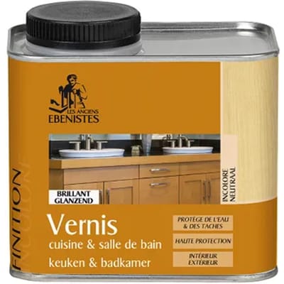 Les Anciens Ébénistes Houtvernis Keuken En Badkamer Kleurloos 450ml