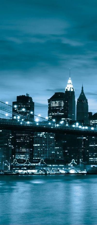 City Brooklyn Bridge New York City Photo Wallcovering