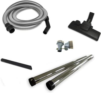 Stofzuiger Accessoireset - Zuigmond Set - Stofzuigen Huis - Universele Compatibiliteit - 2 Meter Slang - Zwart