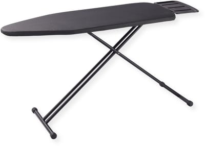 SensaHome Strijkplank – Inklapbare Strijktafel met Stoomunithouder – 110×33cm – Denim Black