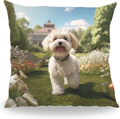 Kussen - Huisdier Portret - Boomer - 50 cm