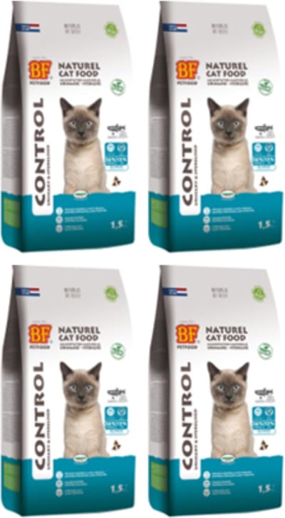 4x Biofood Premium Control Urinary/Sterilised - Kattenvoeding - 1.5kg
