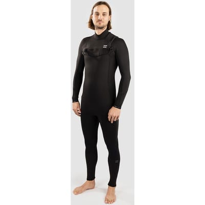 Billabong Absolute 4/3 Chest Zip Full GBS Wetsuit zwart