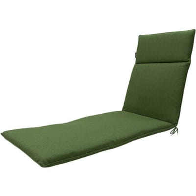 Madison - Ligbedkussen Moss green canvas eco+ - Ca. 190x60 cm