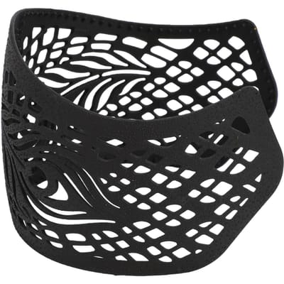 Bandeau Élastique Anti-Dérapant en Nylon pour Cheveux Hijab pour Usage Quotidien Maison Voyage black