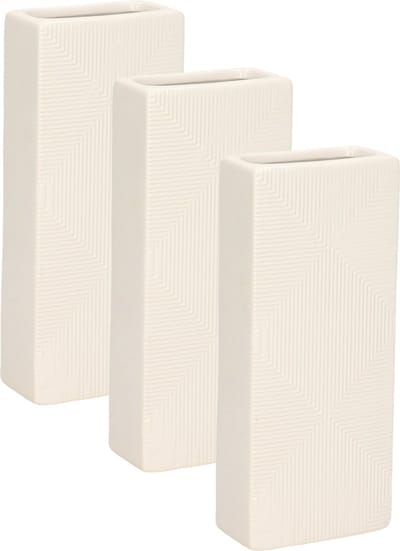 Gerimport Waterverdamper - 6x - ivoor wit - keramiek - 400 ml - radiatorbak luchtbevochtiger - 7,4 x 17,7 cm