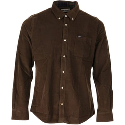 Overhemd Lange Mouw Barbour Ramsey Tailored Cord Shirt