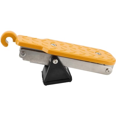 Marchepied de porte de voiture réglable pliable marchepied de toit échelle universelle 7 vitesses loquet de porte orange