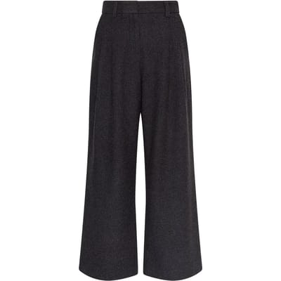 MSCH Copenhagen Mschseba Hw Pants Broeken Dames - Donkergrijs - Maat XS