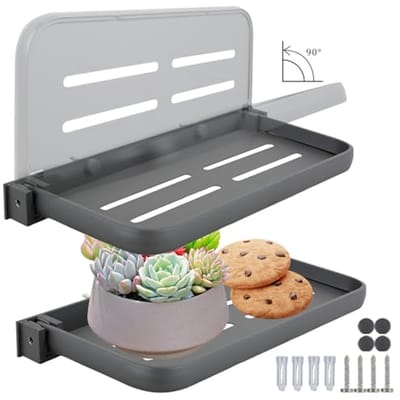 Opvouwbare aluminium wandplank voor RV - Ruimtebesparende opbergoplossing