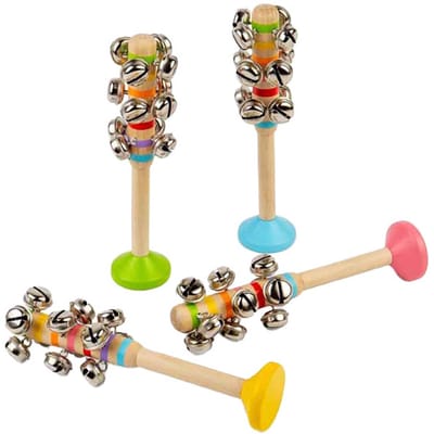 Bigjigs Wooden Bell Stick