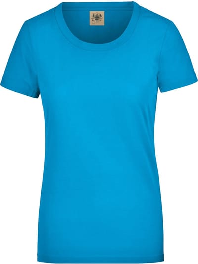 Dames T-shirt James & Nicholson Vintage Shirt Blauw - S