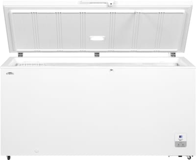 Everglades EVFR5205 - Vrieskist - 500 Liter - E Klasse - Digitaal - Wit - 5 jaar Garantie