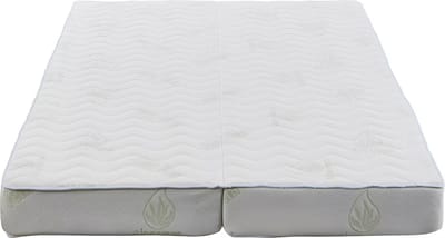 Vente-unique Matras 130x 190cm voor clic-clacbed aloë vera dikte 16cm - ALOHA van NATUREA L 190 cm x H 16 cm x D 130 cm