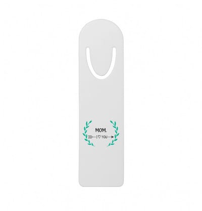 Hacebo® - mom I love you metalen boekenlegger - Mama - de liefste moeder - Moeder cadeautjes - moederdag - verjaardag - geschenk - kado Bladwijzer boekenleggers - 12.7 cm x 3.2cm
