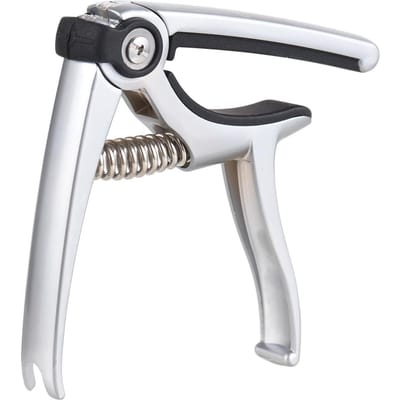4-in-1 Gitaar Capo Quick Change Capo Capo Functie Startspijker Functie String Cutter Pick Holder