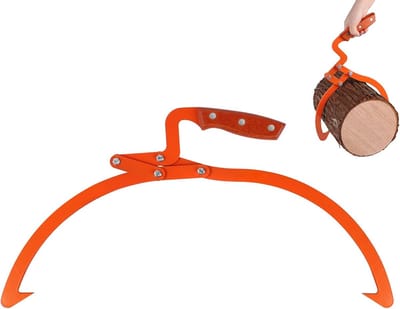Houtklem - Stamklem - Bosbouw Houttransport - Arbeidsbesparend Ontwerp - Tot 508 cm - Oranje