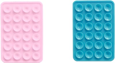 xoxo Wildhearts Telefoonstickers Stick On Me Square Lichtroze + Blauw – geschikt voor alle telefoonhoesjes