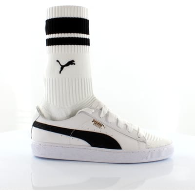 Puma Basket Sock Style EvoKnit Wit Textiel Damestrainers 365832 01