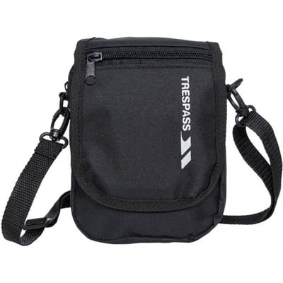 Trespass Helicon Mini Riem Zak (1 Liter) (Zwart)