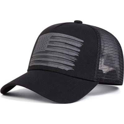 Unisex Amerikaanse Vlag Print Baseball Net Caps Lente En Zomer Buiten Verstelbare Casual Hoeden Zonbescherming Hoed gray