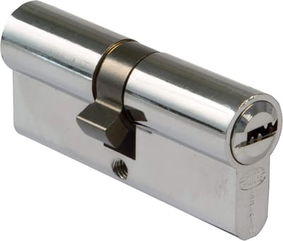 Veiligheidscilinder Deurslot - Lange nok - Deurbeveiliging - Boorbeveiliging - 70mm (30-40) - Goud