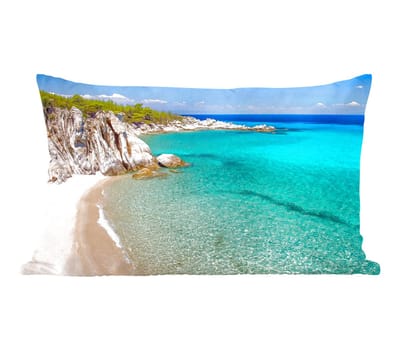 Sierkussens - Kussentjes Woonkamer - 50x30 cm - Zee - Strand - Zomer