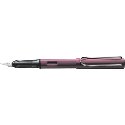 Lamy vulpen, model al-star black purple met medium schrijfpunt