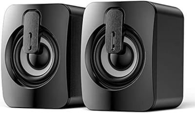 Compacte USB Stereo Mini Speakers met 3.5mm Jack Snoer