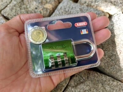 ABUS Cijferslot 724/30 Groen - Verstelbare Code voor Kasten