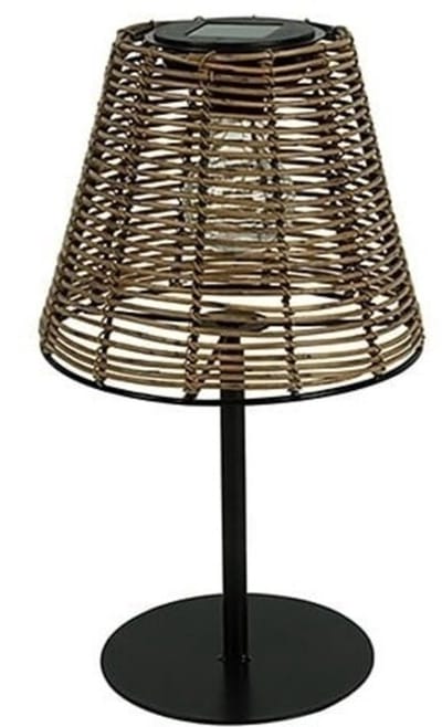 Solar Tafellamp Hira - Naturel - 33 cm