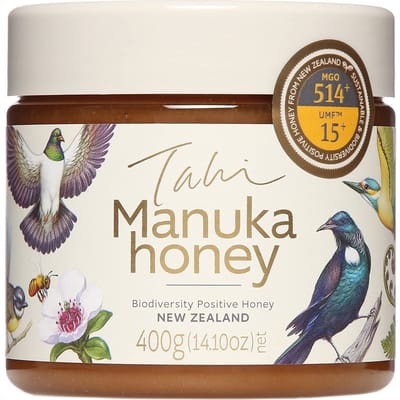 Miel de Manuka Tahi 400g Produit certifié UMF Honey Association [Outlet] UMF15+ (MGO 514+) brown