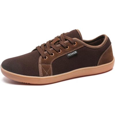 Unisex Bredere Schoenen Ademend Mesh Heren Barefoot Schoenen met Brede Neus Flats Zachte Zero Drop Zool Bredere Teen Sneakers Grote Maat 37-48 39 black