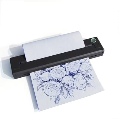 Draagbare Tattoo Stencil Printer | Draadloos Tattoo Ontwerpen Printen | Werkt met iOS, Android, Windows en Mac