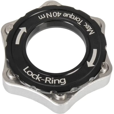 Adapter voor remschijf M-Wave DB Center Lock
