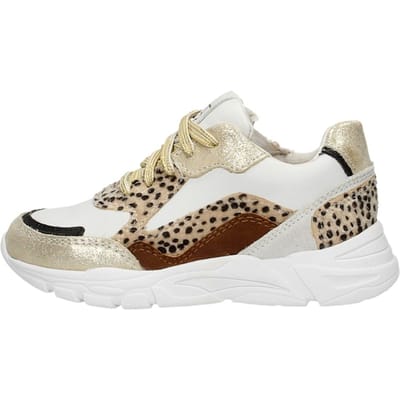 KEQ Sneakers Laag Sneakers Laag - Goudkleur - Maat 34