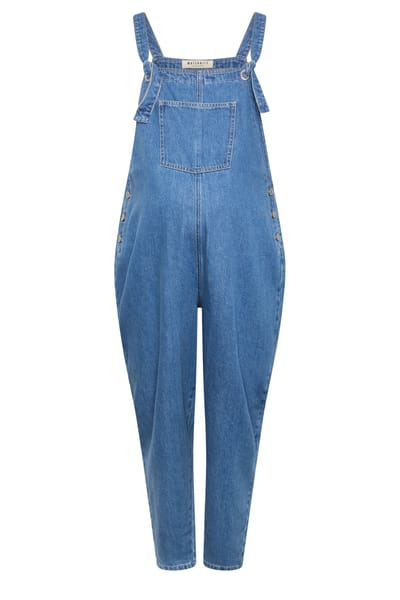 Bump It Up Maternity Blauwe Denim Tuinbroek Size 38