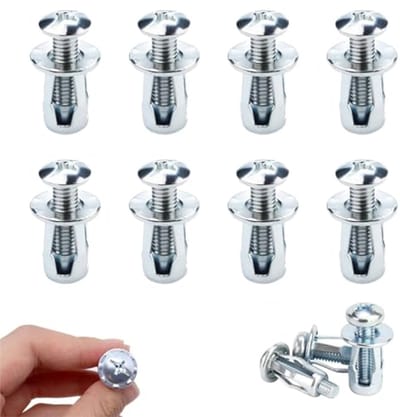 50 Stuks Holte Metalen Ankers M6×25mm - Robuuste Hollewandanker en Pluggen voor Huissanering