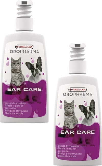 Versele-Laga Oropharma Ear Care Lotion Met Viooltjes - Oorverzorgingmiddel - 2 x 150 ml