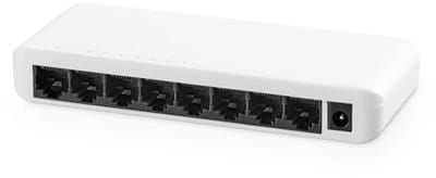 Gigabit Ethernet Switch 8 Poorten - Onbeheerd Desktop en Wandmontage Hub voor Thuis en Kantoor