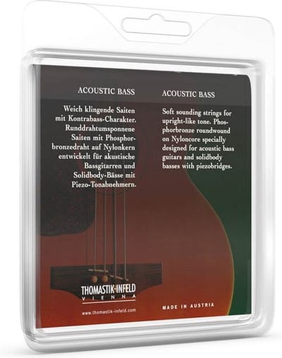 Thomastik Infeld THAB-346 snaren set acoustic 6-snaar bass, phosphor bronze, longscale, 035-041-053-068-086-118