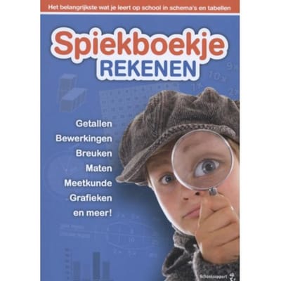 Spiekboekje Rekenen - Spiekboekjes - Gerard van der Garde