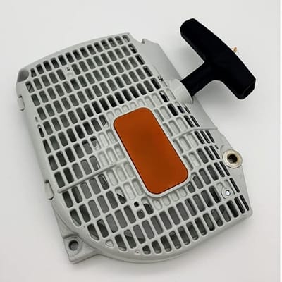 Terugspoel Starter - Trekstarter Kettingzaag - Onderhoud Tuin - Vervangt OEM Onderdeel - 1 Stuk - Zwart