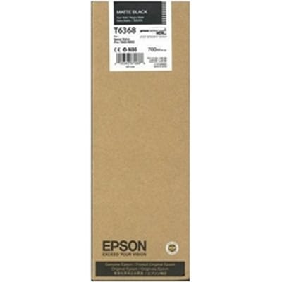 Epson T6368 inktcartridge mat zwart hoge capaciteit (origineel)