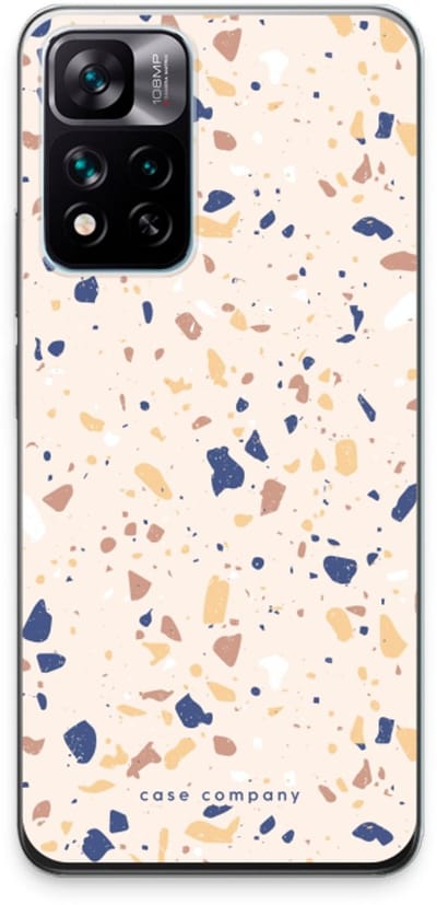 Case Company® - Hoesje geschikt voor Xiaomi 11i hoesje - Terrazzo N°23 - Soft Cover Telefoonhoesje - Bescherming aan alle Kanten en Schermrand