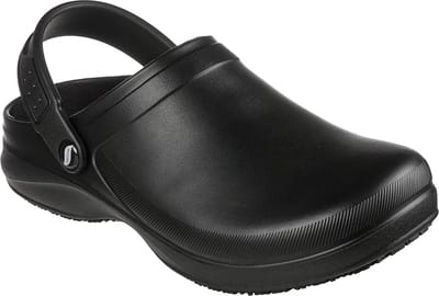 SKECHERS RIVERBOUND Werkschoenen Veiligheidsschoenen Heren Clog 200092EC BLK Zwart