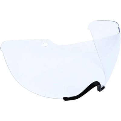 BBB Cycling AeroTop Faceshield Vizier Fietshelm - Waterafstotend en Anti Fog - Helmvizier geschikt voor AeroTop Helm - Transparant - BHE-63