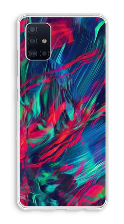 Case Company® - Hoesje geschikt voor Samsung Galaxy A51 4G hoesje - Pilgrims Of The Sea - Soft Cover Telefoonhoesje - Bescherming aan alle Kanten en Schermrand